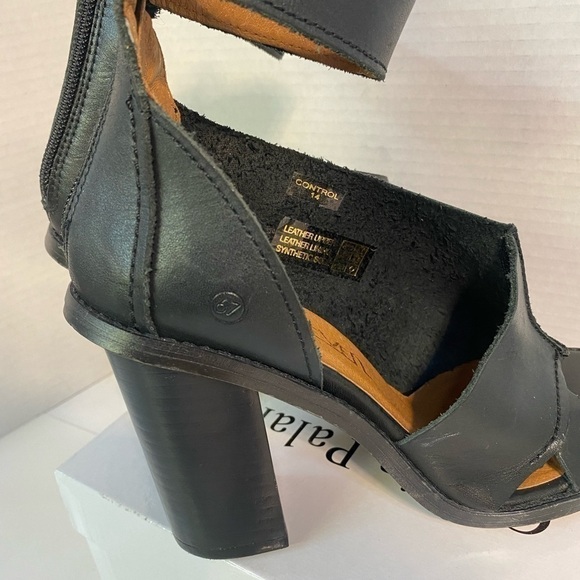 𝅺BEAUTIFUL leather high heel, ankle strap, open toe shoes by Sixty Seven - Picture 7 of 10